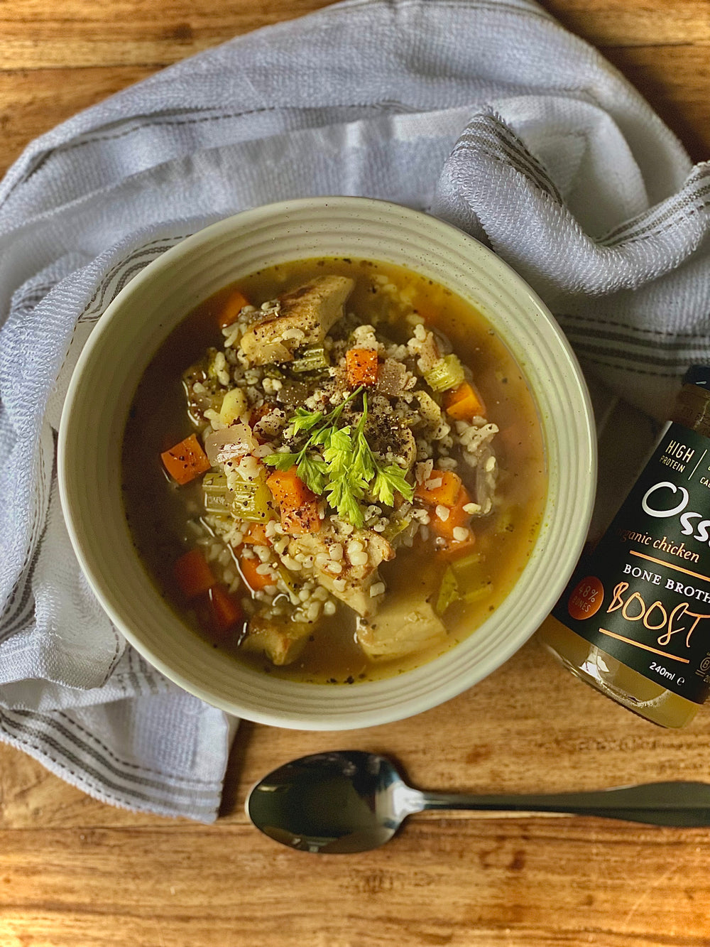 Winter Chicken Keto Broth