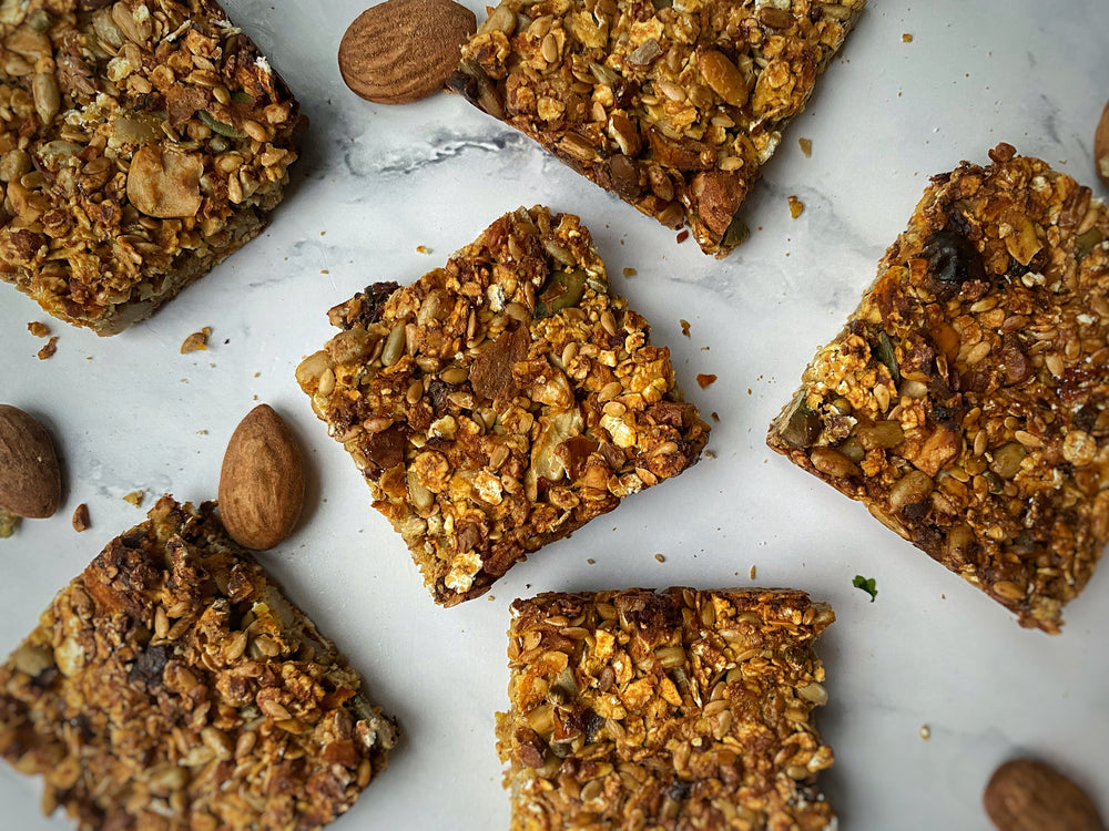 Carrot And Cinnamon Breakfast Bars