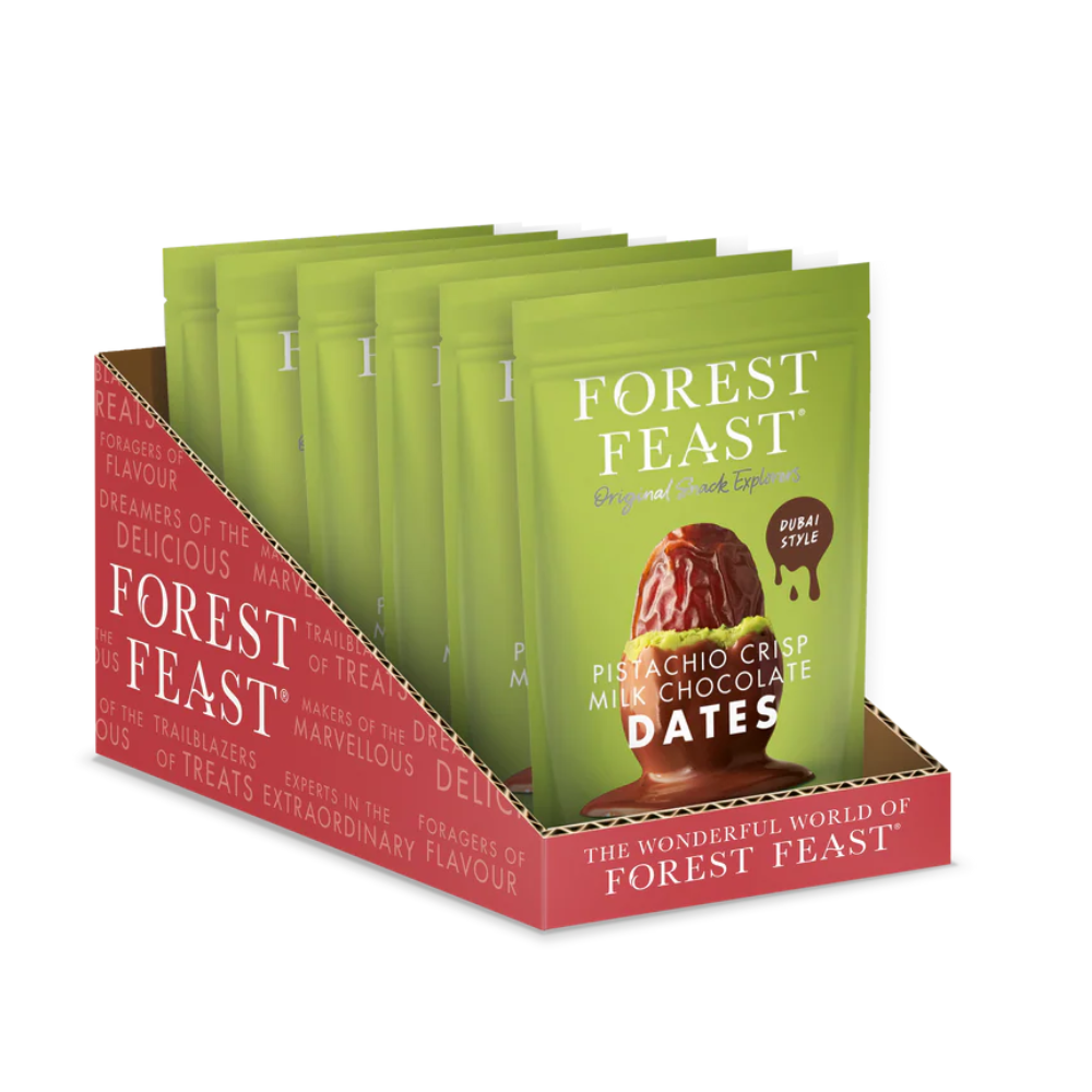 Forest Feast Pistachio Crisp Dates 120g – WellEasy