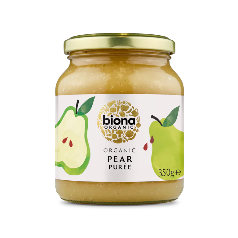 Biona Organic Pear Puree 350g WellEasy