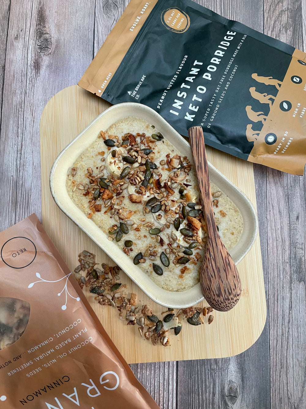 Keto Baked Porridge