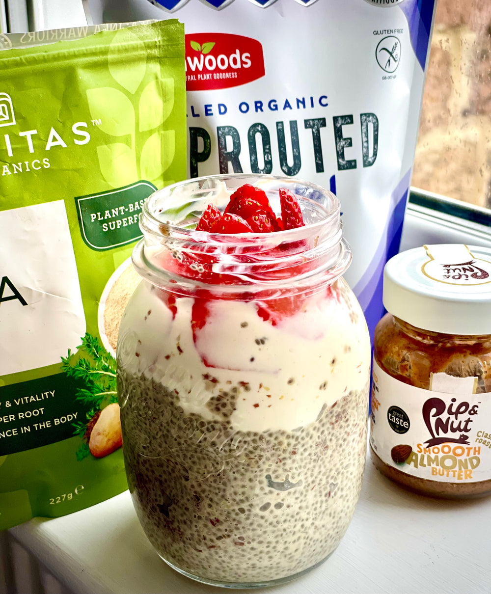 Maca Chia Seed Pudding