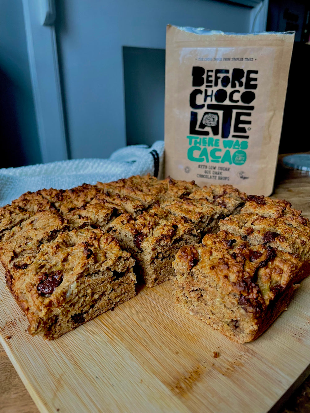 Banana Chocolate Chip Blondies