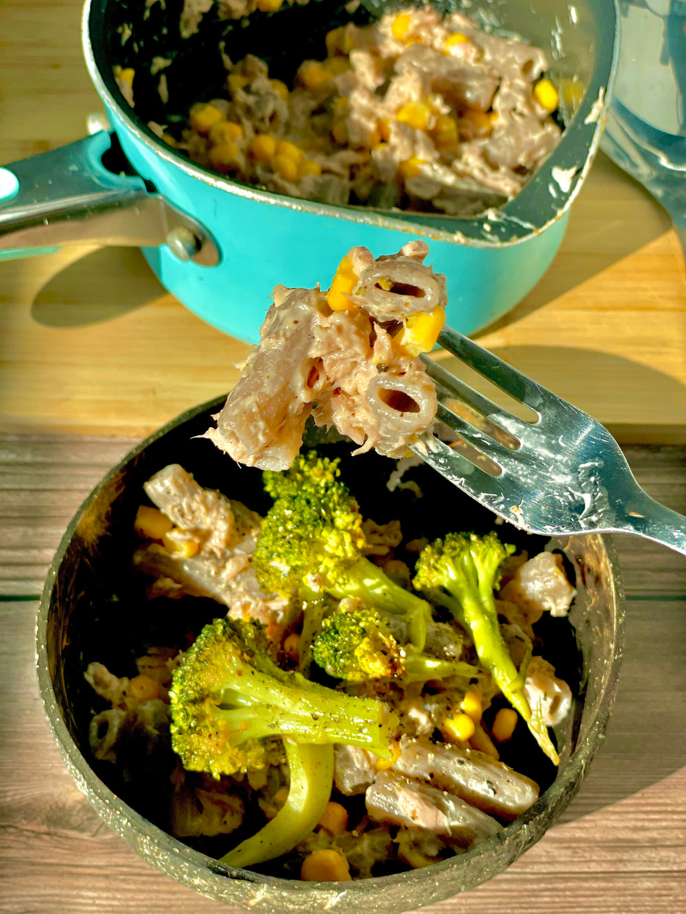 Tuna & Sweetcorn Pasta