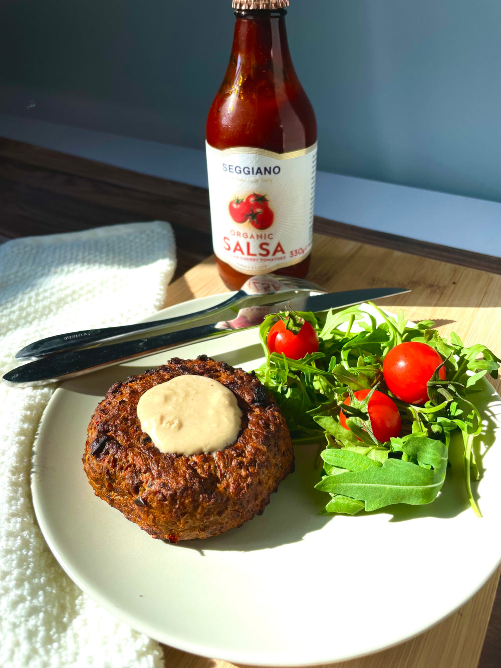 Moroccan Spiced Chickpea Burgers