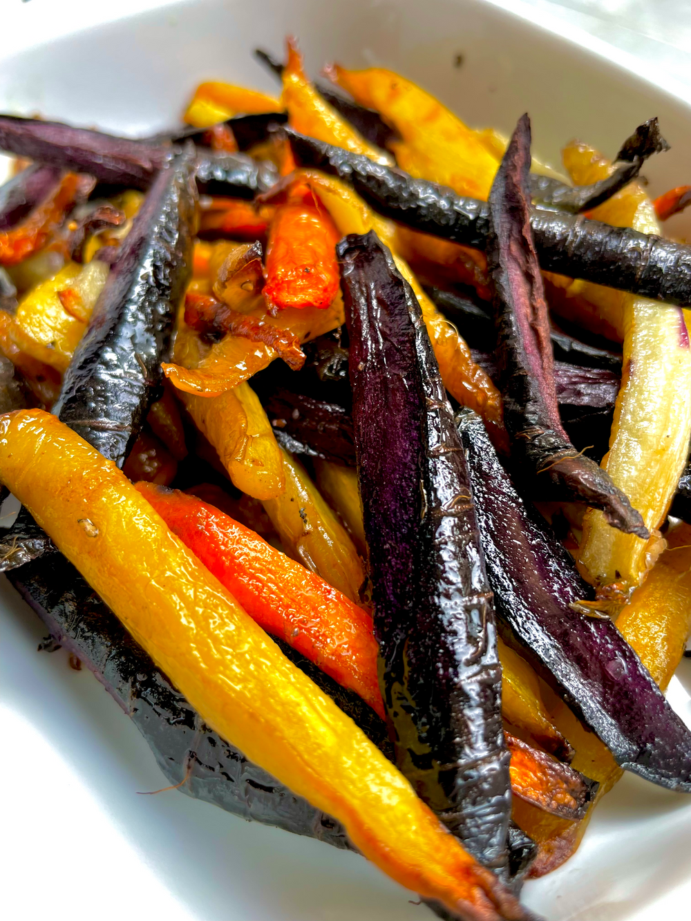 Rainbow Carrot Fries