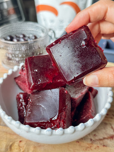 Cherry & Blueberry Gut-Healthy Gelatin Gummies