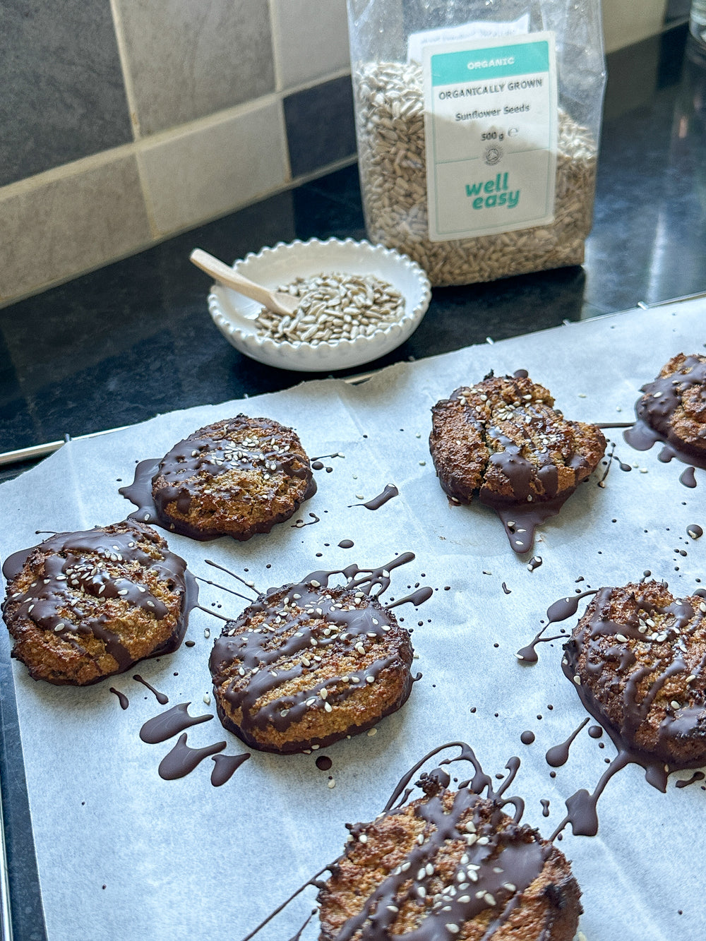 Seed Cycling Luteal Phase Sunflower Seed Cookies