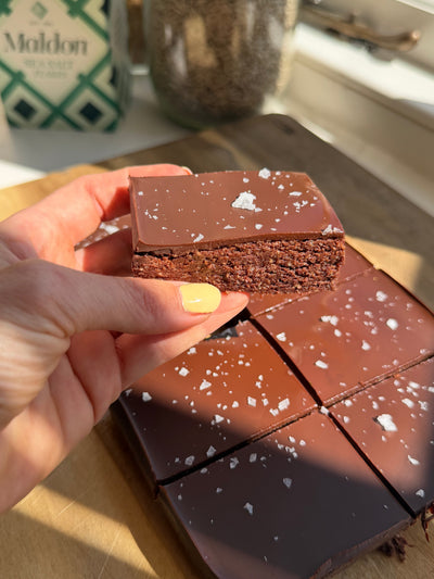 No-Bake Chocolate Brownies