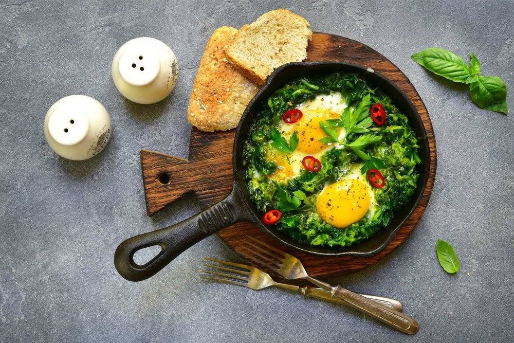 Leafy Green Shakshuka