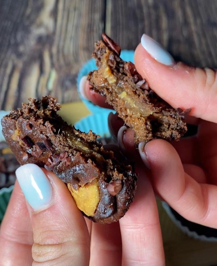 Sweet Potato Fudgy Brownie Bites