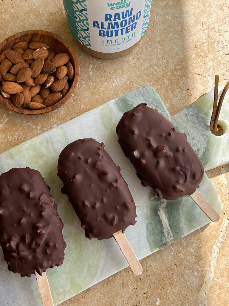 The Healthiest Almond Butter Magnum Ice Cream Recipe