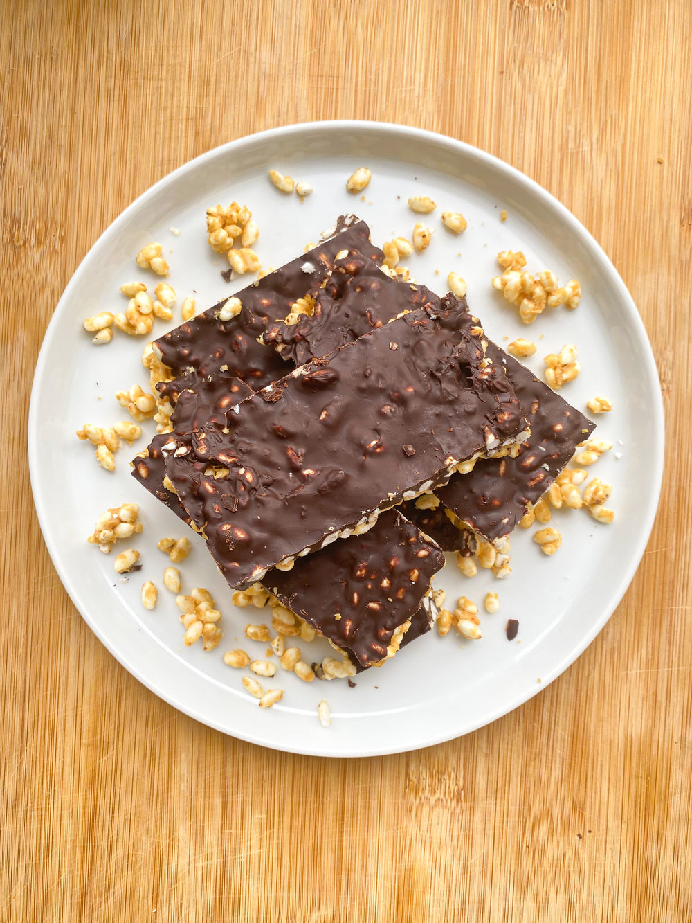 Vegan Chocolate Rice Krispie Bites