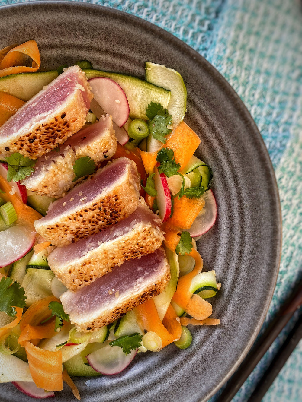 Sesame Crusted Seared Tuna