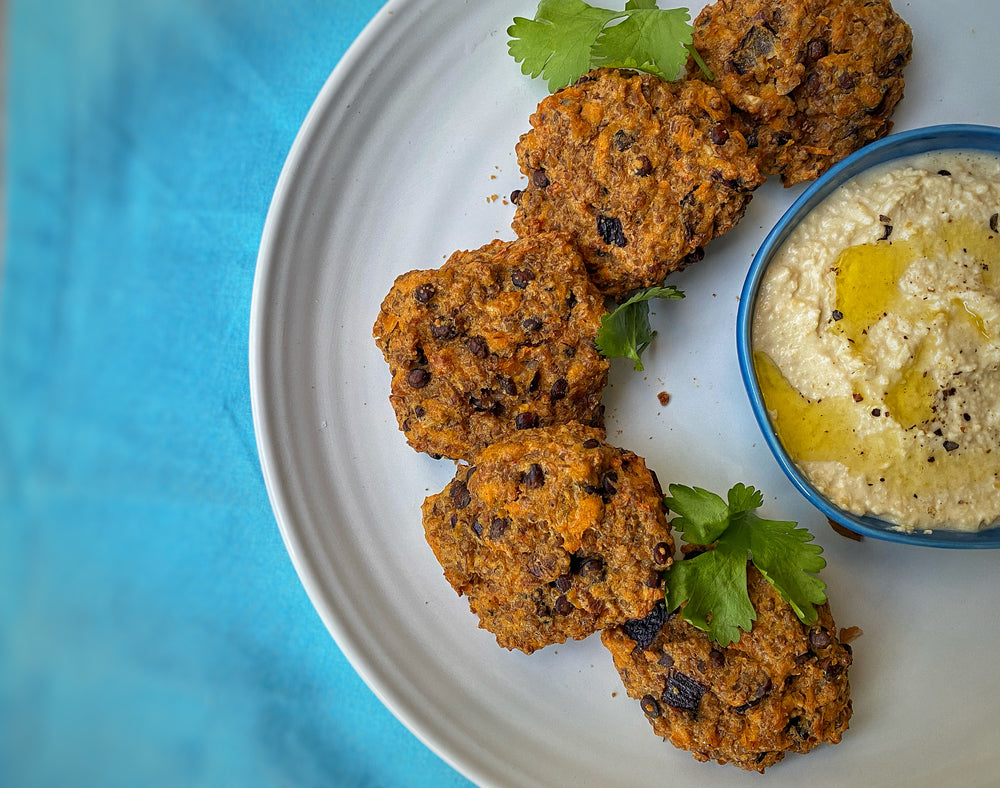 Carrot, Quinoa and Lentil Balls