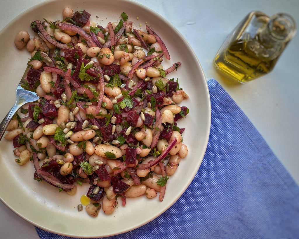 Turkish White Bean Salad