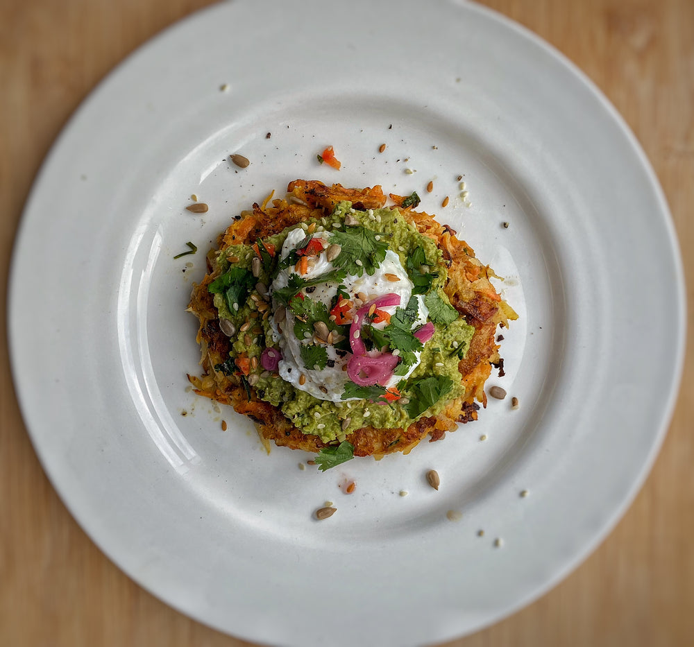 Sweet Potato And Carrot Rosti
