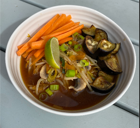 Aubergine Miso Ramen