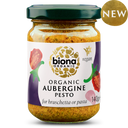 Biona Aubergine Pesto 140g
