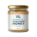 WellEasy Organic Raw Wildflower Honey 500g