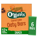 Organix Carrot Cake Organic Soft Oat Snack Bars 6x30g