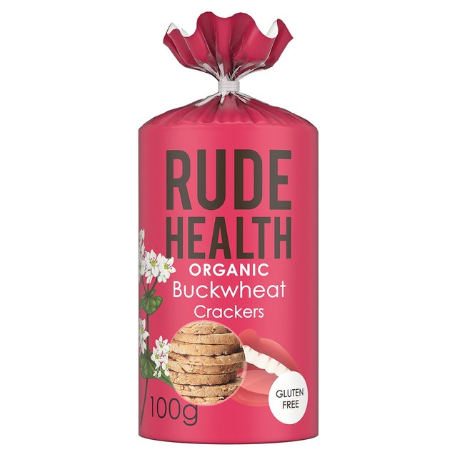 Rude Health Organic Buckwheat Crackers 100g