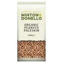Minton Donello Organic Paleskin Peanuts 500g