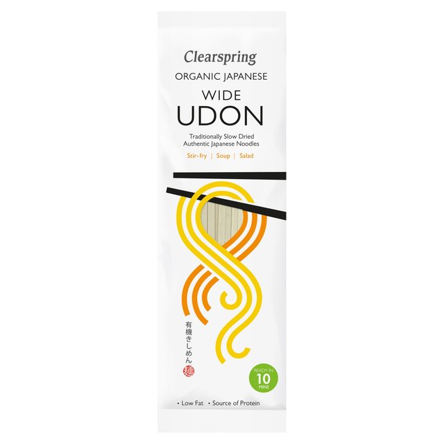 Clearspring Organic Japanese Wide Udon Noodles 200g