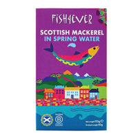 Fish 4 Ever Wild Caught Mackerel in Spring Water