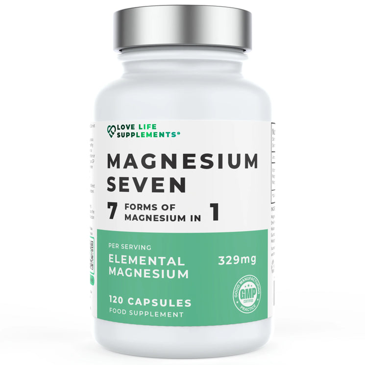 Love Life Supplements 7 in 1 Magnesium 120 Capsules