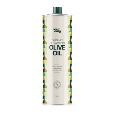 WellEasy Organic Extra Virgin Olive Oil 750ml