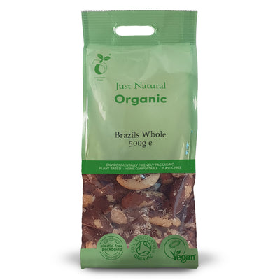 Just Natural Organic Brazil Nuts 500g
