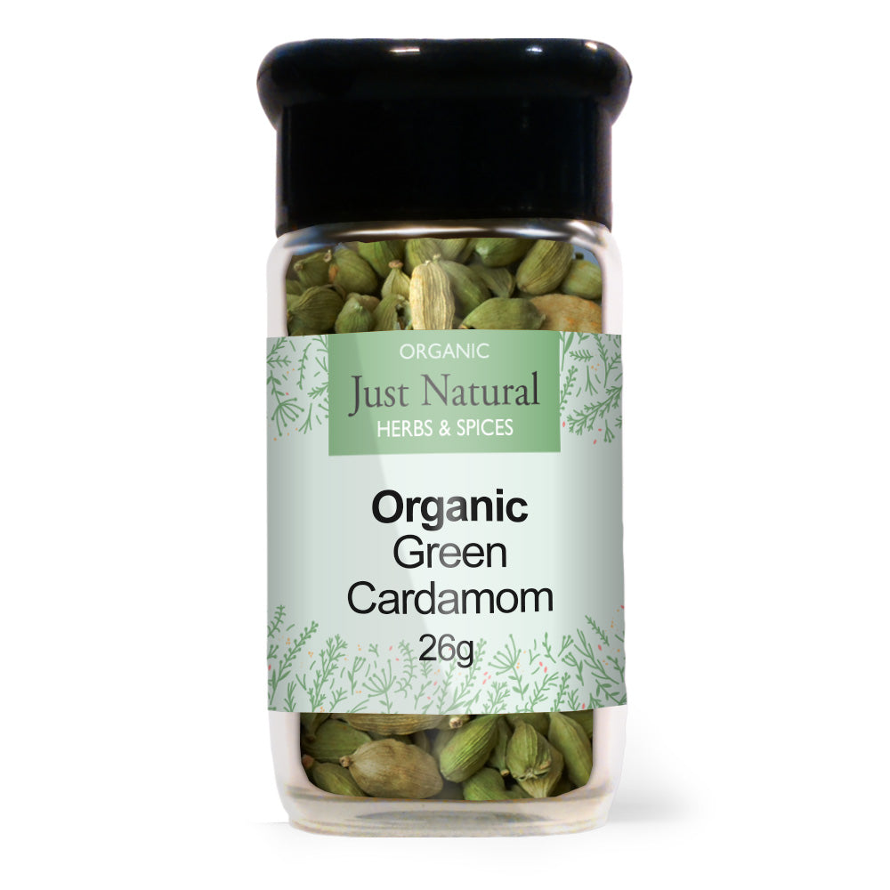 Just Natural Organic Green Cardamom Pods 40g