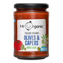 Mr Organic Authentic Italian Olives & Capers Pasta Sauce 350g