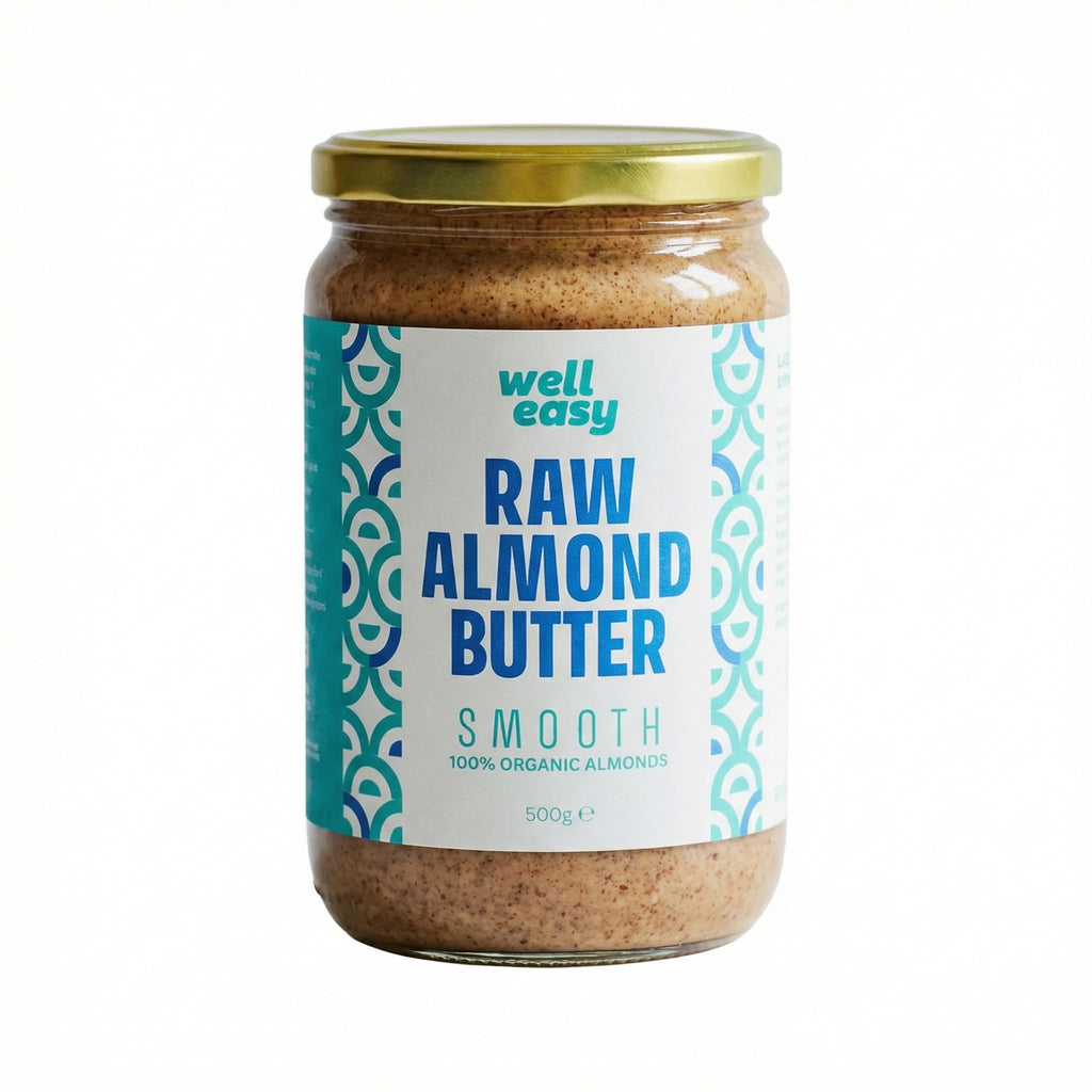 Home WellEasy Raw Organic Almond Butter 500g