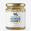 WellEasy Organic Raw Acacia Honey 500g