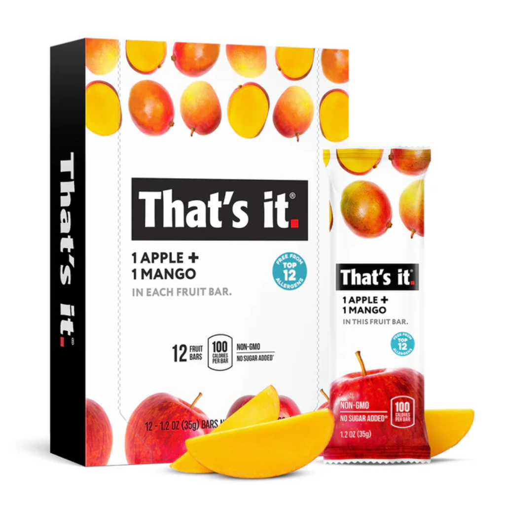 That’s It Apple & Mango Fruit Bars 12 x 35g