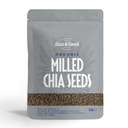 Sun & Seed Organic Raw Milled Chia Seeds 250g