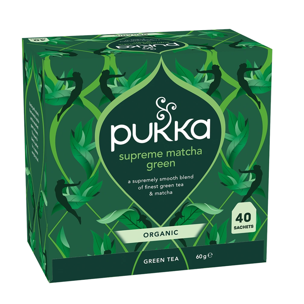 Pukka Supreme Matcha Green Organic Tea 40 Tea Bags