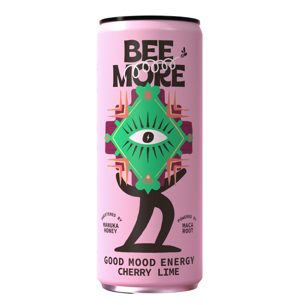 BEEmore Cherry & Lime Energy Drink 250ml