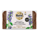 Biona Organic Rye Bread Chia & Flax 500g
