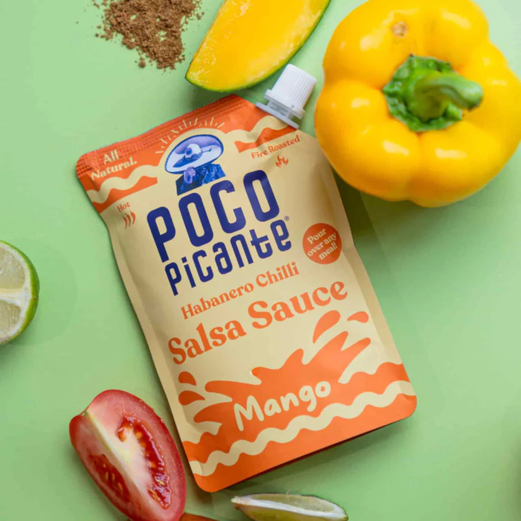 Home Poco Picante Habanero Chilli Mango Salsa Sauce 200g