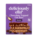 Deliciously Ella Chocolate Topped Oat Bar Raisin Case 3 × 50g Bars