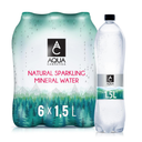 AQUA CARPATICA Natural Sparkling Mineral Water 1.5L x6