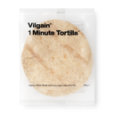 Vilgain Organic 1 Minute Tortilla Wraps 3pcs 225g