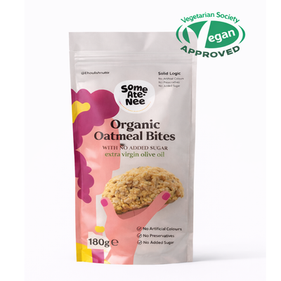 Seven Ate Nine Organic Oatmeal Bites 180g