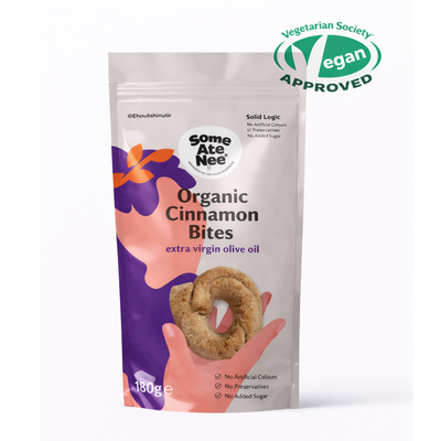 Seven Ate Nine Organic Cinnamon Cookies 180g