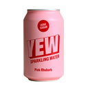 YEW Pink Rhubarb Sparkling Water 330ml