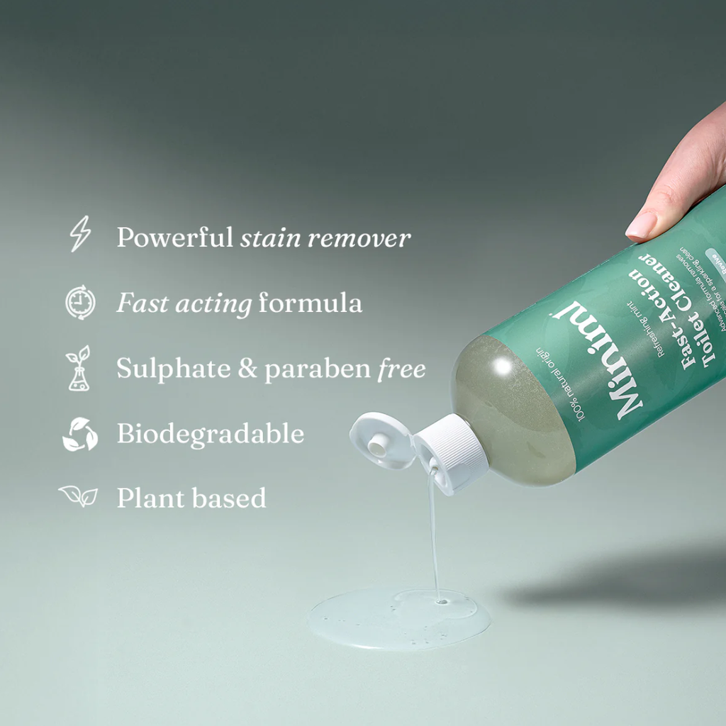 Pepermint Cleaner Home Miniml Spearmint & Peppermint Toilet Cleaner 750ml
