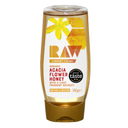 Raw Vibrant Living Organic Acacia Flower Honey Squeezy 350g